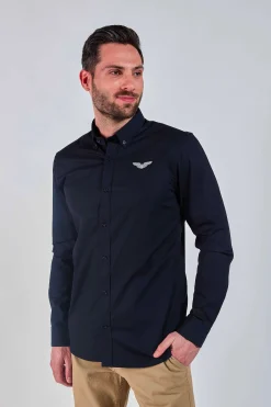 Chemise bleue marine CRAFT TRIOMPHE