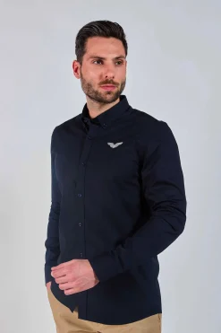 Chemise bleue marine CRAFT TRIOMPHE