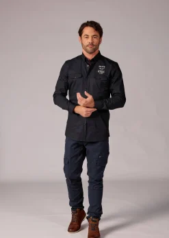 Chemise bleue marine VADOR TRIOMPHE