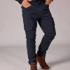 Chino bleu marine foncé LARGO MAHEVAN