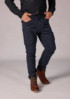 Chino bleu marine foncé LARGO MAHEVAN