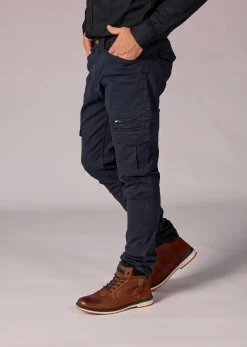 Chino bleu marine foncé LARGO MAHEVAN