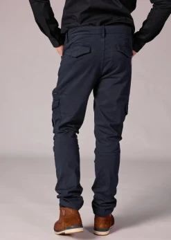 Chino bleu marine foncé LARGO MAHEVAN