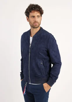 Cuir bleu marine RYNER BACCARAT