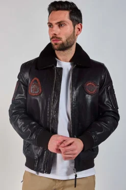 Cuir brun foncé BLOWER DITY
