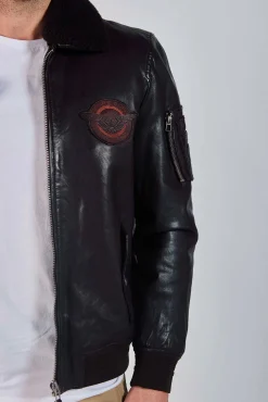 Cuir brun foncé BLOWER DITY