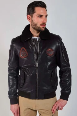 Cuir brun foncé BLOWER DITY