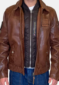 Cuir cognac JAEGGER ALPHA