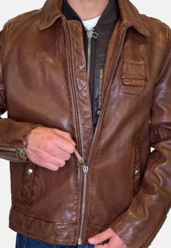 Cuir cognac JAEGGER ALPHA