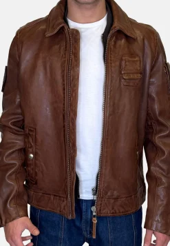 Cuir cognac JAEGGER ALPHA
