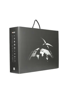 Cuir collector noir / vernis noir PILOT ATLAS