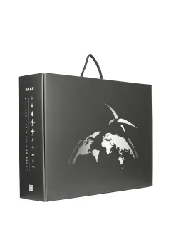 Cuir COLLECTOR noir / vernis noir JET FRENCH ATLAS