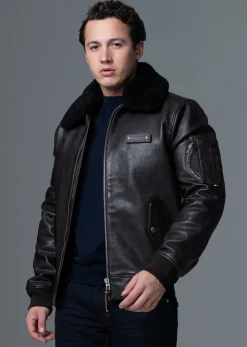 Cuir collector OFFICIAL 70 ALPHA PAF marron