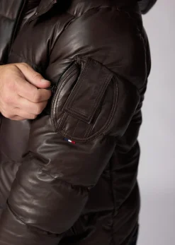 Cuir marron ALSACE PREMIUM