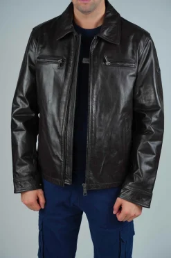 Cuir marron ARON STARDUST