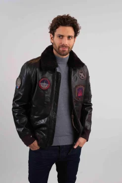 Cuir marron ATHOS ALPHA