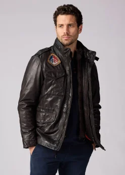 Cuir marron BATTLE DITY