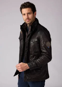 Cuir marron BATTLE DITY