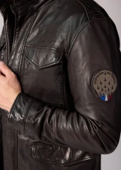 Cuir marron BATTLE DITY
