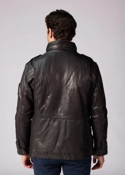 Cuir marron BATTLE DITY
