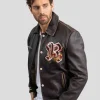 Cuir marron DRAGON COHIBA
