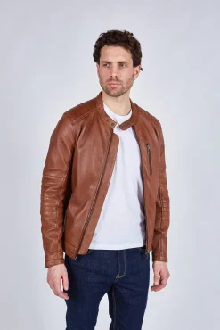 Cuir marron FORMULA STONE