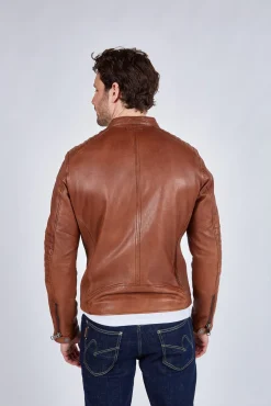 Cuir marron FORMULA STONE