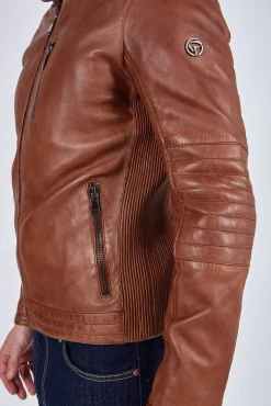 Cuir marron FORMULA STONE