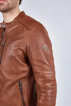 Cuir marron FORMULA STONE