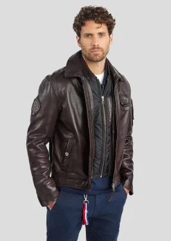 Cuir marron JAEGGER ALPHA