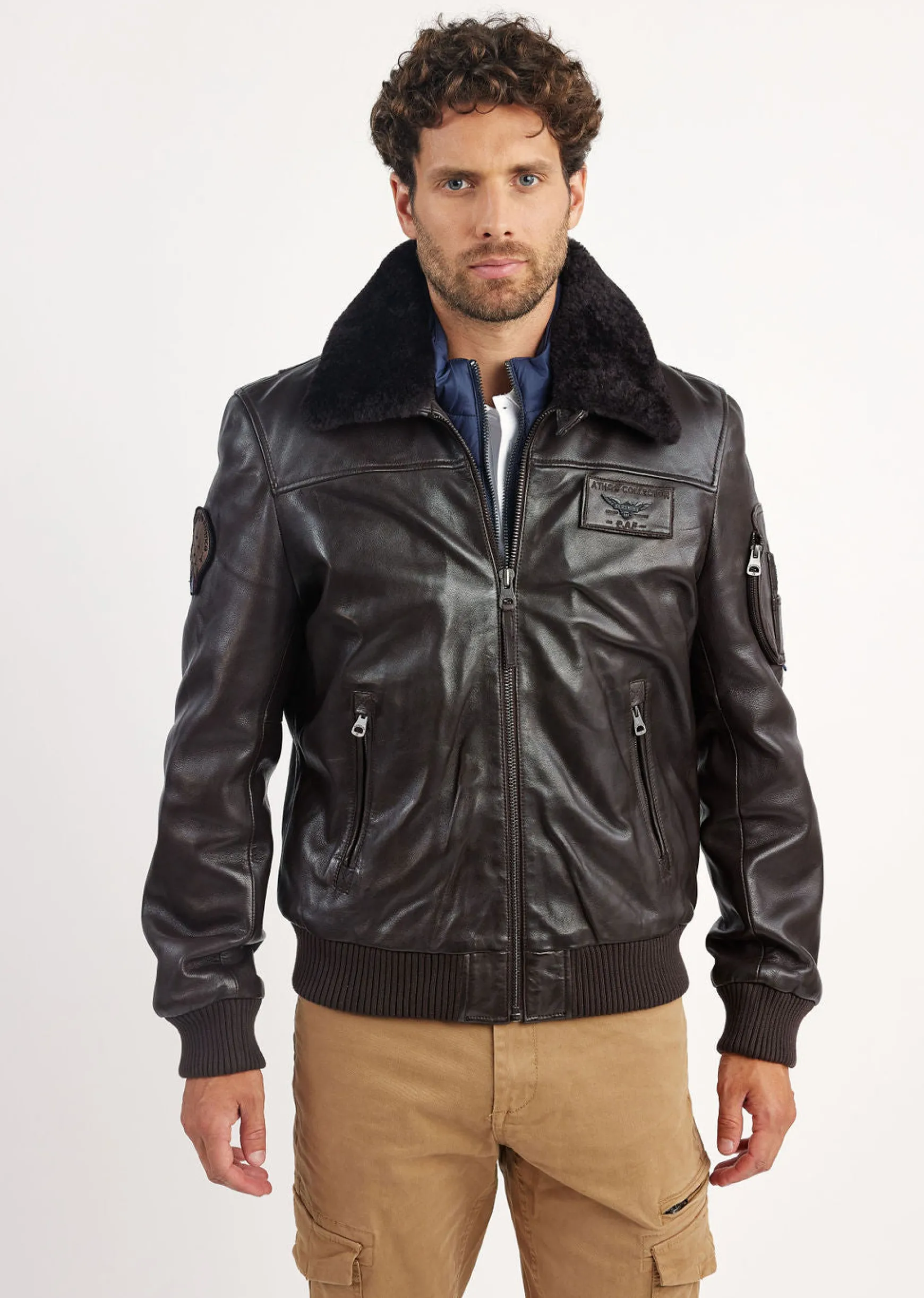 Cuir marron RAFAL YCON