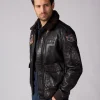 Cuir marron RAVEN ALPHA
