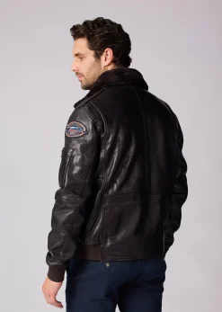 Cuir marron RAVEN ALPHA