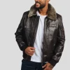 Cuir marron TEXACO FENDER
