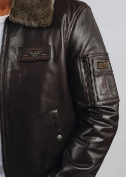 Cuir marron TEXACO FENDER