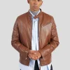 Cuir marron TRUST VICTORY