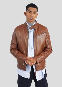 Cuir marron TRUST VICTORY