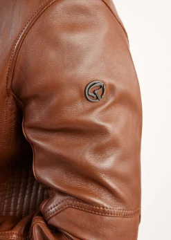 Cuir marron TRUST VICTORY