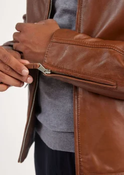 Cuir marron TRUST VICTORY