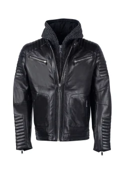 Cuir noir BYRON MOJITO