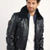 Cuir noir RAFAL YCON