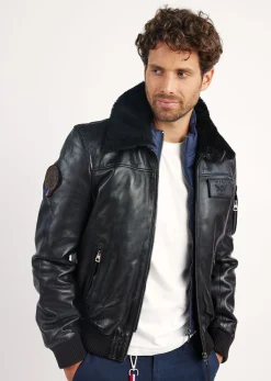 Cuir noir RAFAL YCON