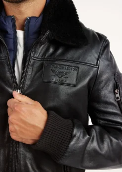 Cuir noir RAFAL YCON