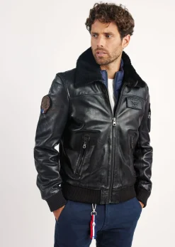 Cuir noir RAFAL YCON