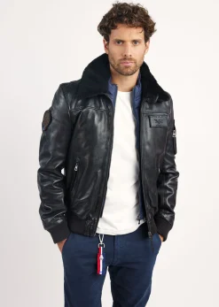Cuir noir RAFAL YCON