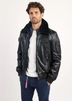 Cuir noir RAFAL YCON
