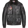 Cuir noir RAVEN ALPHA