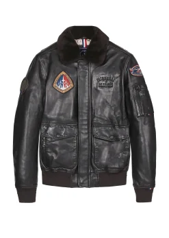 Cuir noir RAVEN ALPHA