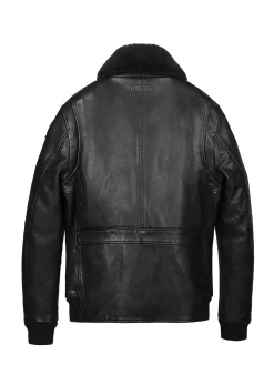 Cuir noir RAVEN ALPHA