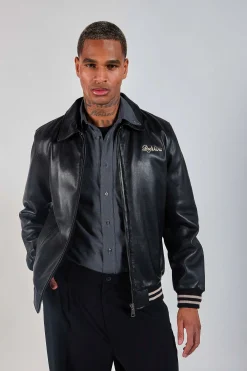 Cuir noir SPARK VEGAS